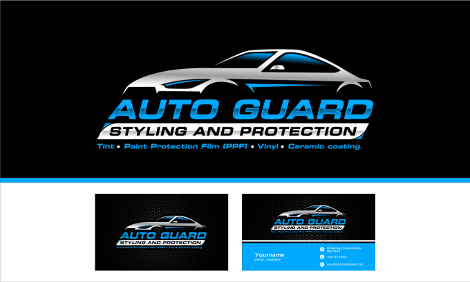 Gig Preview - Design automotive logo and business card