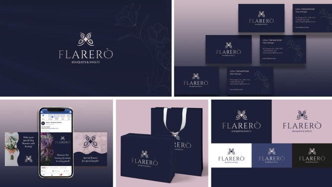 Gig Preview - Create stylish logo and brand visual identity design