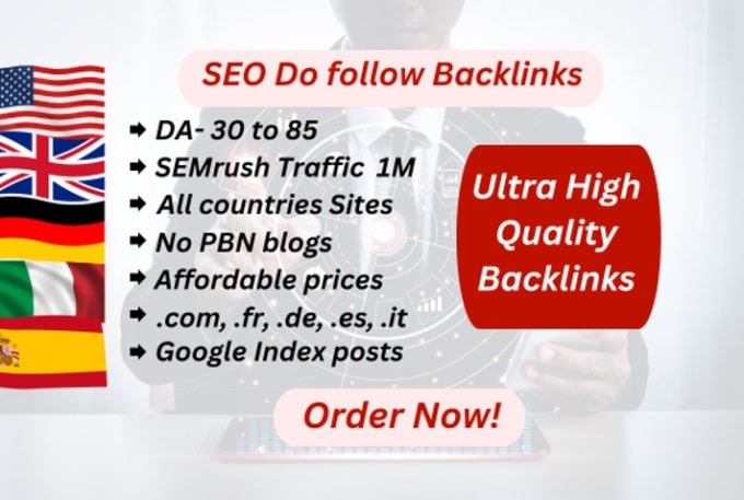 Gig Preview - Provide guest post on high authority backlinks