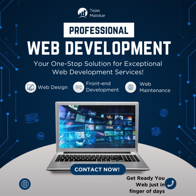 Gig Preview - Develop highly professional website