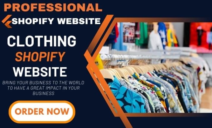 Gig Preview - Make fashion clothing website or clothing shopify store