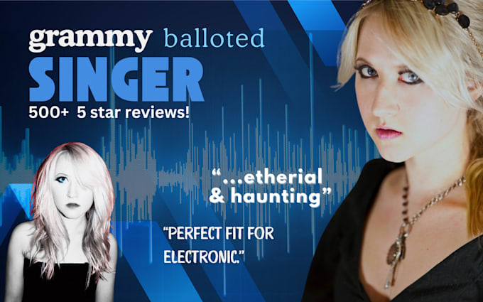 Gig Preview - Be your edm, pop or electronic track singer