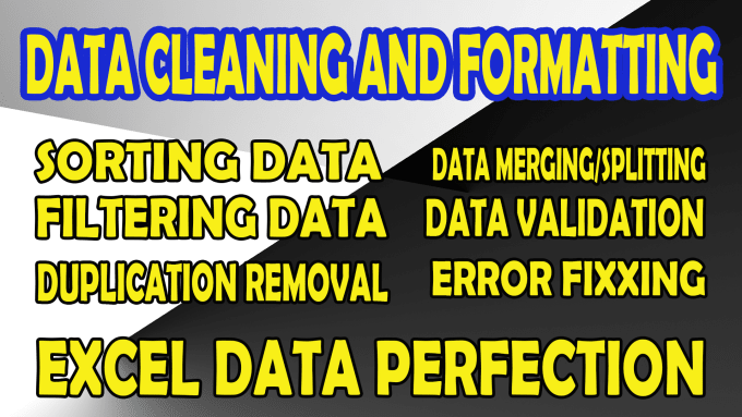 Gig Preview - Do excel data cleaning and formatting