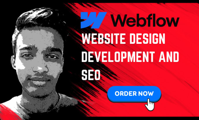 Gig Preview - Design develop seo for your webflow website