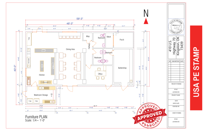 Gig Preview - Provide drawing and stamp for USA any state