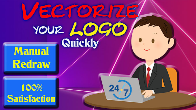 Gig Preview - Do vector tracing, logo redesigning, or image editing