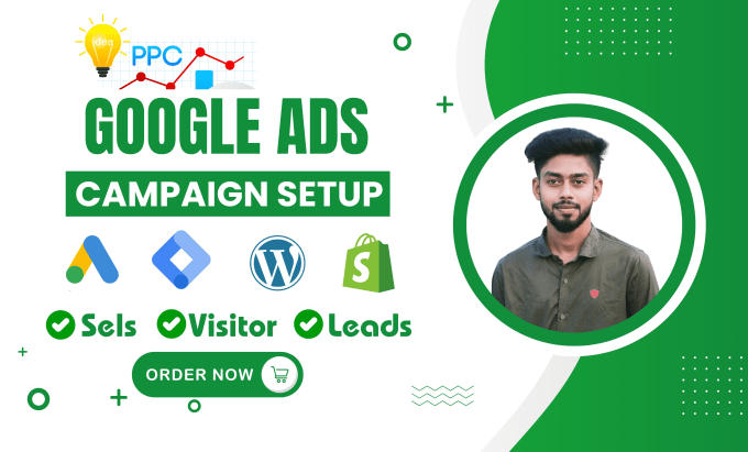 Gig Preview - Setup google ads adwords PPC campaigns