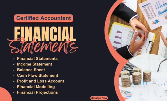 Gig Preview - Prepare financial statements, financial projections