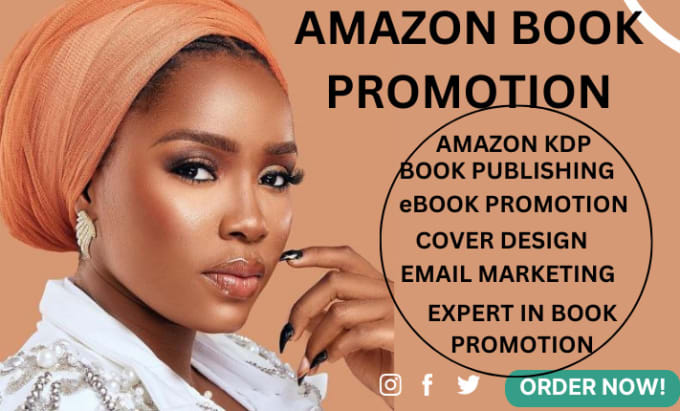 Gig Preview - Do professional book promotion ebook marketing amazon kdp promotion