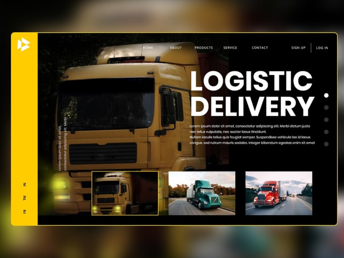 Gig Preview - Develop logistic delivery app, truck app, parcel delivery app