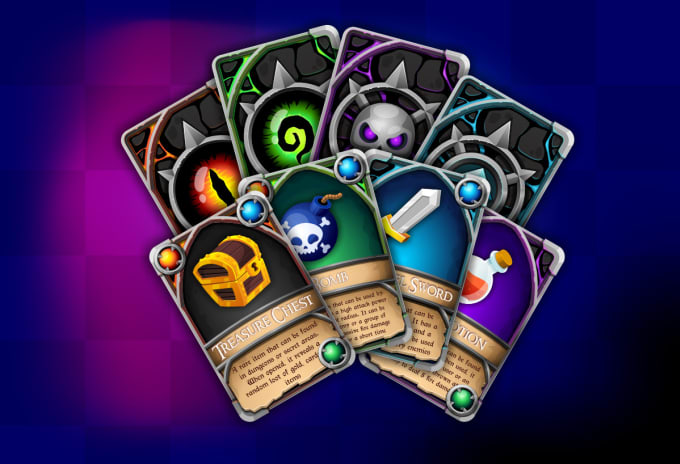 Gig Preview - Create high quality tcg card game, trading card, board game