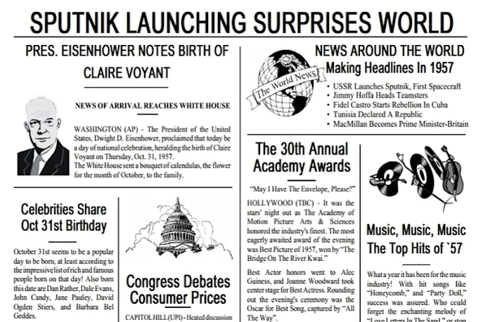 create a Birthday Chronicle for your loved ones