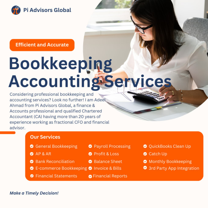 Bestseller - do bookkeeping, accounting, clean up, accounts in quickbooks online and xero