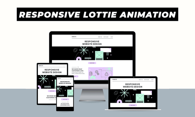 Gig Preview - Make custom lottie animation, svg and gif animation for you