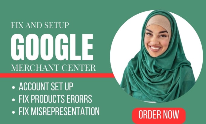 Gig Preview - Fix google merchant centre suspension products feed error and misrepresentation