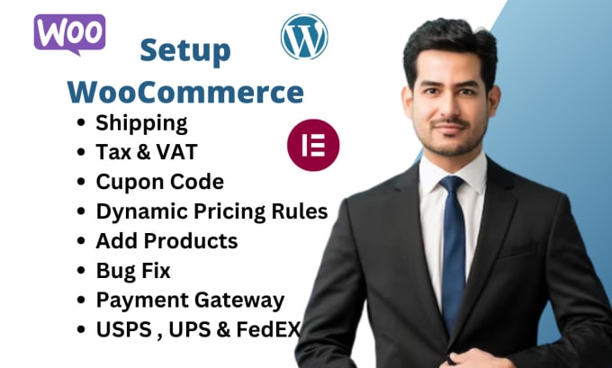 Gig Preview - Fix and setup woocommerce shipping , taxes, dynamic pricing rules and usps