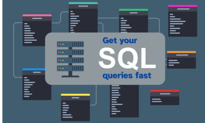 Gig Preview - Help in writing sql queries, mysql, oracle, sql server, sql projects