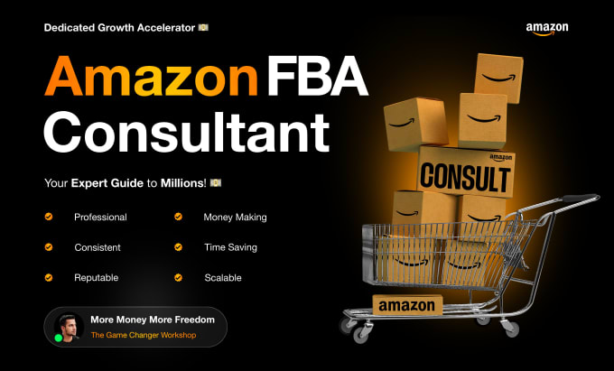 Gig Preview - Be your amazon fba consultant amazon fba store specialist and mentor