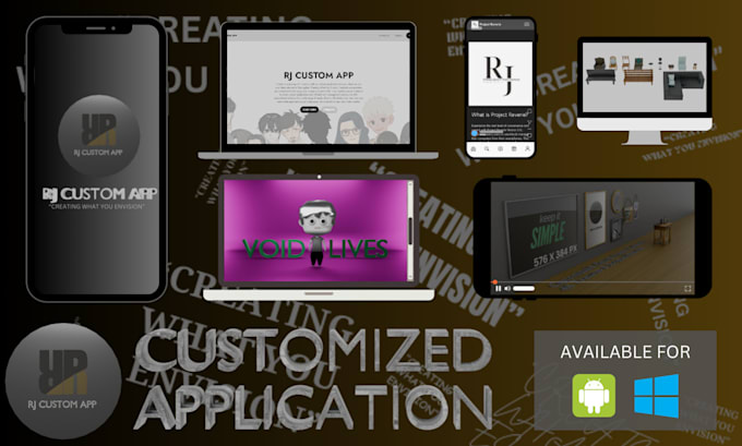 Gig Preview - Create custom applications for you