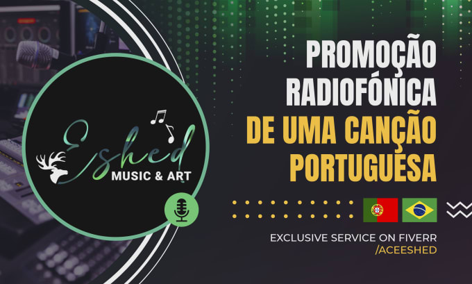 Gig Preview - Our agency will promote your portuguese song