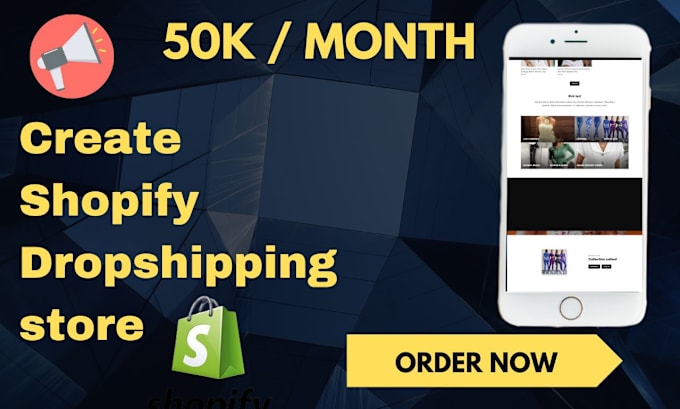 Bestseller - create shopify dropshipping store