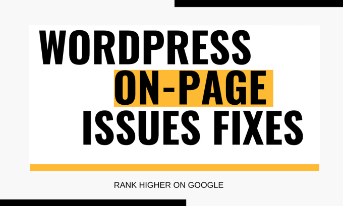 Gig Preview - Make wordpress SEO fixes to get your website rank on google