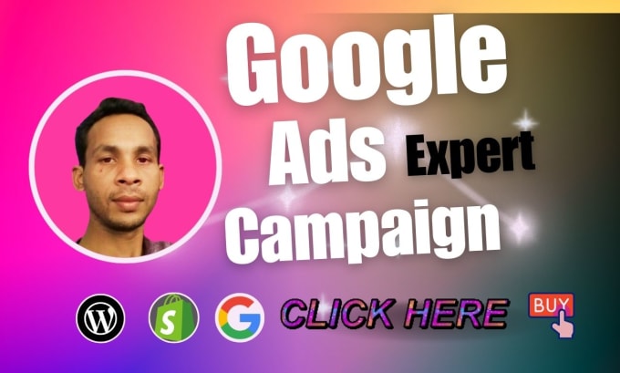 Gig Preview - Setup and run google ads adwords PPC campaign for high conversion