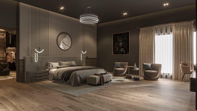 Bestseller - 3d realistic interior design render of your apartments