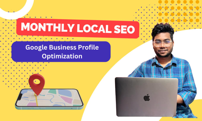 Gig Preview - Do monthly local SEO service for google rankings