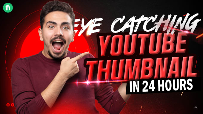 Gig Preview - Design an attractive thumbnail in just 24 hours