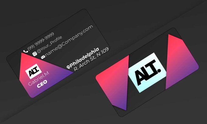 Gig Preview - Create a business card