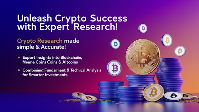 Gig Preview - Crypto investment research meme coin analysis and wallet tracking