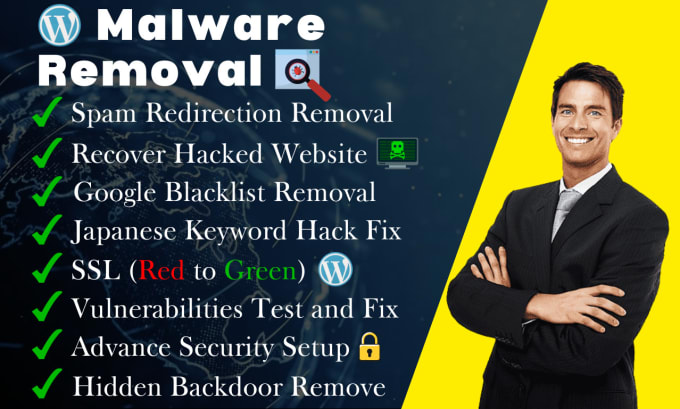 Bestseller - do wordpress malware removal, clean malware, remove virus