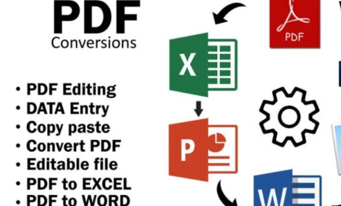 Gig Preview - Convert perfect PDF to word and make fillable form