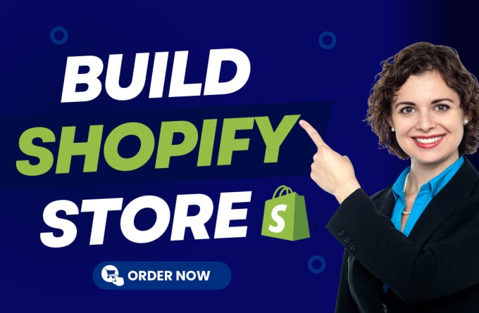 Gig Preview - Build a high converting dropshipping shopify store shopify website