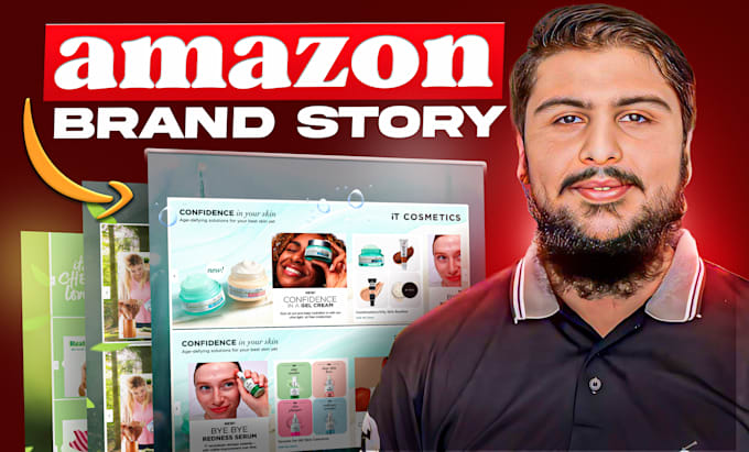 Gig Preview - Design highly converting amazon brand story for amazon ebc