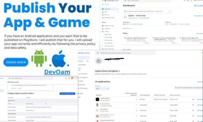 Bestseller - publish apps or games on your app store and google play