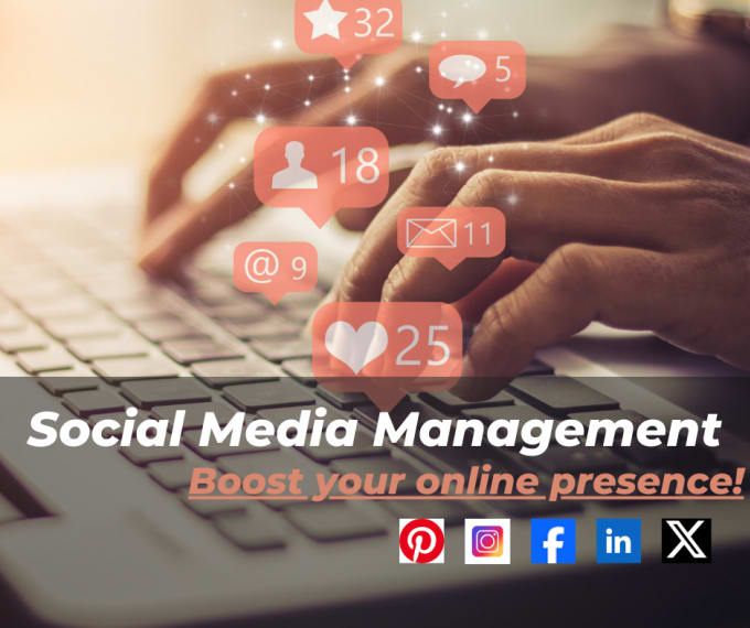 Gig Preview - Be your social media manager and content creator