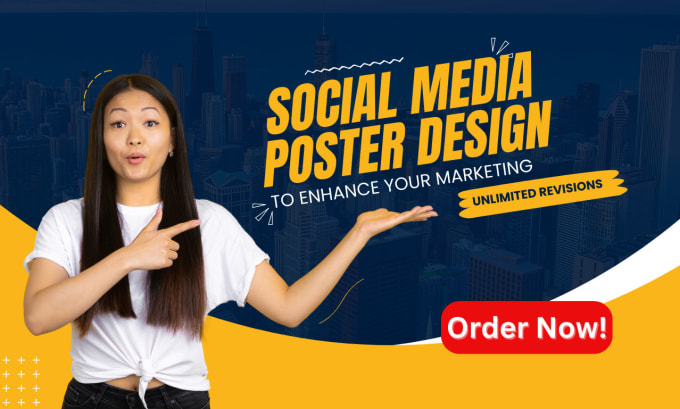 Gig Preview - Create social media poster design and creative post  design