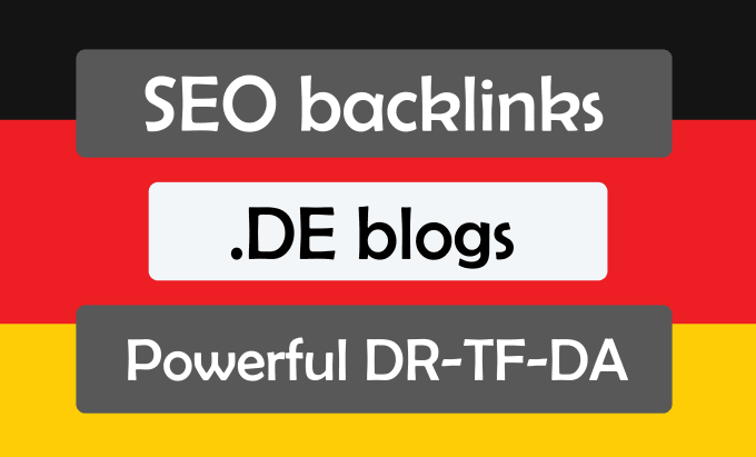 Gig Preview - Do german linkbuilding on de blogs german backlinks high tf da