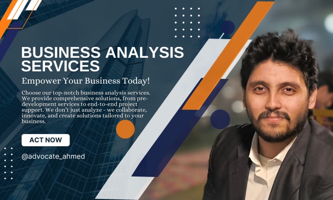 Gig Preview - Strategic business analysis services for your success