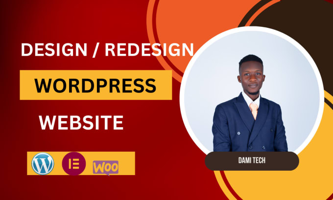 Gig Preview - Design, redesign, clone, edit, fix, revamp wordpress website, elementor website