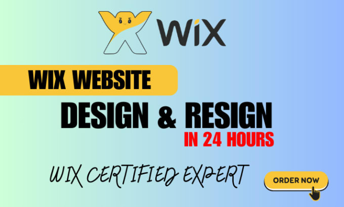 Gig Preview - Design wix website and wix redesign website