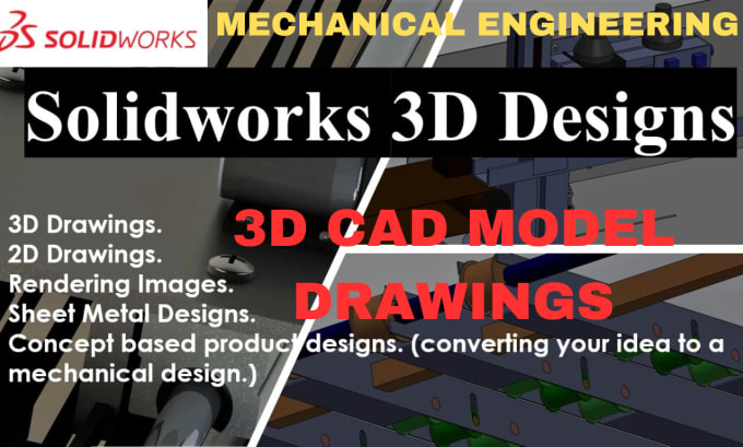 Gig Preview - Provide mechanical engineering designs, drawings, products