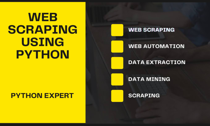 Gig Preview - Do web scraping, datascraping, web scraper using python