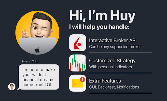 Bestseller - build whole trading platform for interactive brokers, tradestation, tradingview