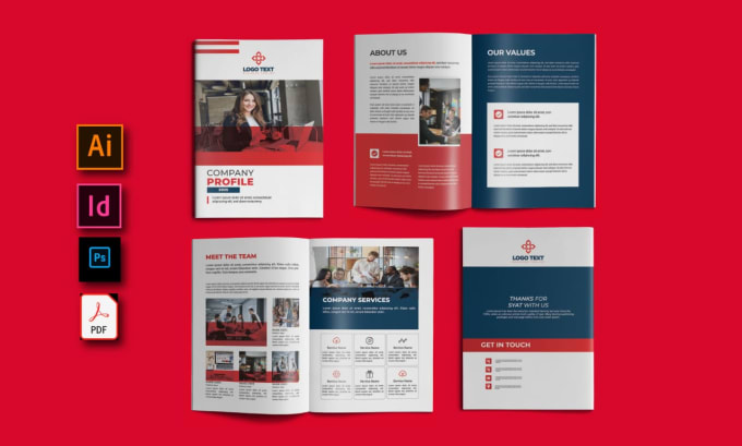 Gig Preview - Design company profile, booklet,business brochure,proposal,annual report,catalog