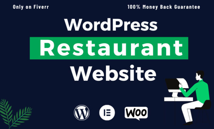 Gig Preview - Design restaurant wordpress website with online ordering