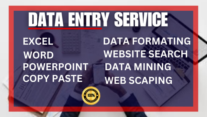 Gig Preview - Do all your data entry tasks in an excel spreadsheet