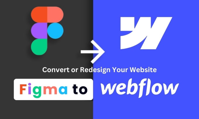 Gig Preview - Figma to webflow expert, transform your figma designs to stunning webflow sites